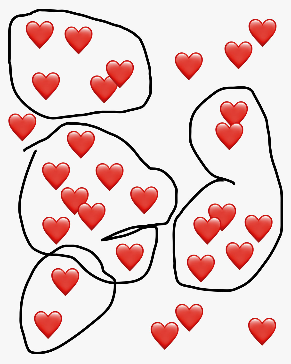 Claude Closky, ‘29 more likes,’ 2025, London: ABC. digital print, 25,4 x 20,3 cm. 